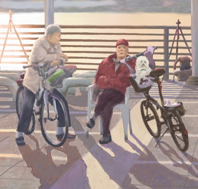 THE DADAUCHIN WHARF -2  P-100(2011) 3