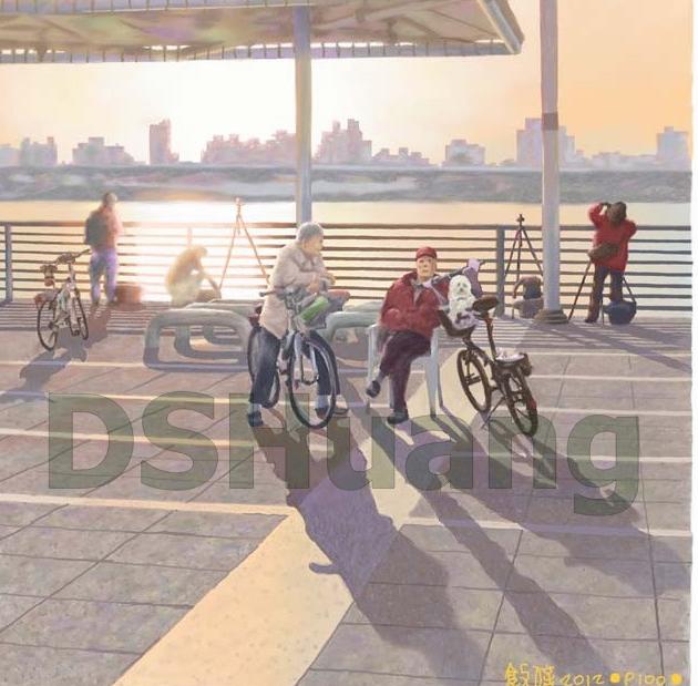 THE DADAUCHIN WHARF -2  P-100(2011) 2