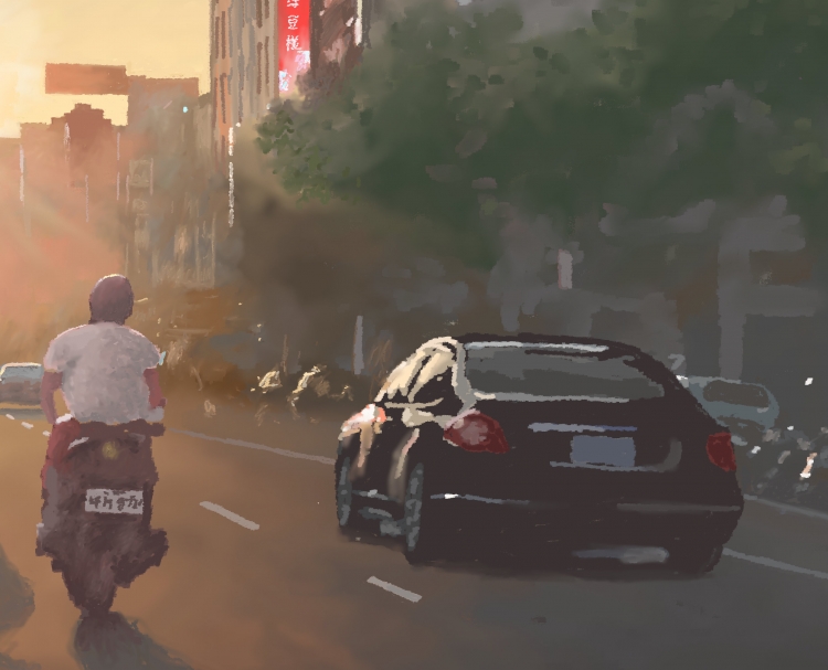 THE SUNSET OF WENSHIN RD    P-117(2013) 3