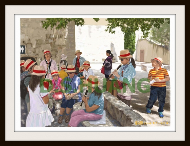 CONCERT UNDER THE TREE   P-165(2014) 1