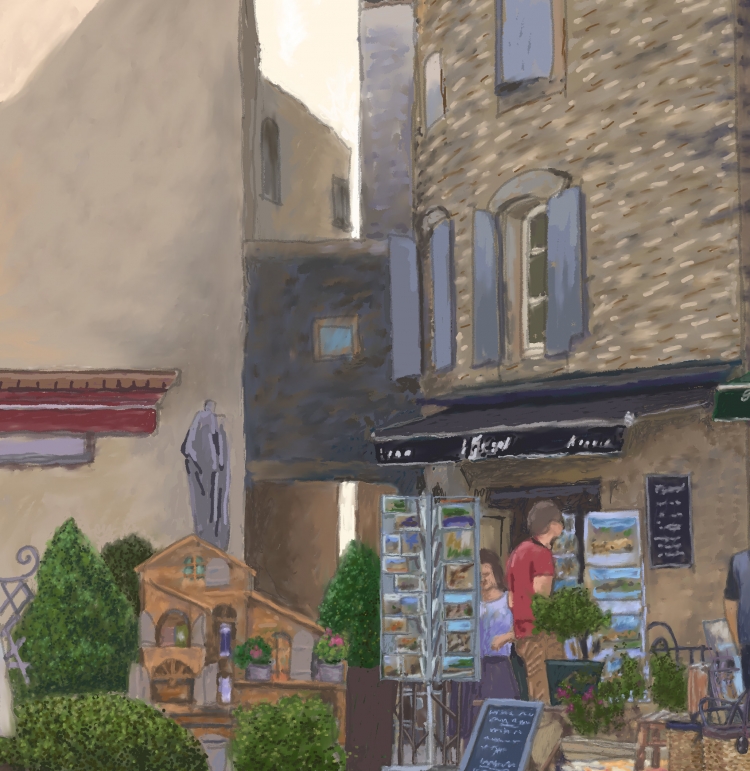 THE AMOROUS GLANCES OF SOUTHERN FRANCE -2     P-160(2014) 2