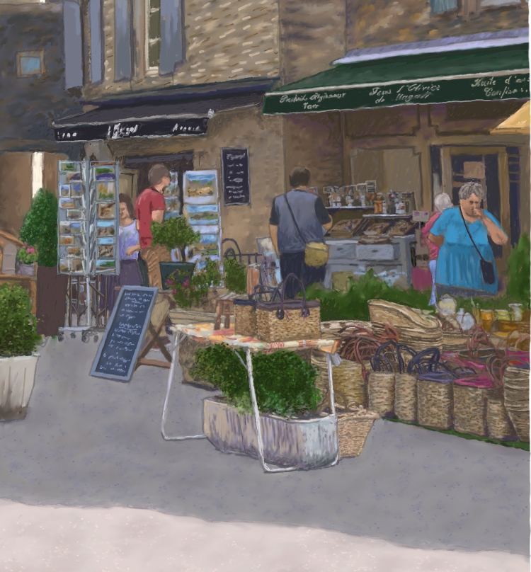 THE AMOROUS GLANCES OF SOUTHERN FRANCE -2     P-160(2014) 5