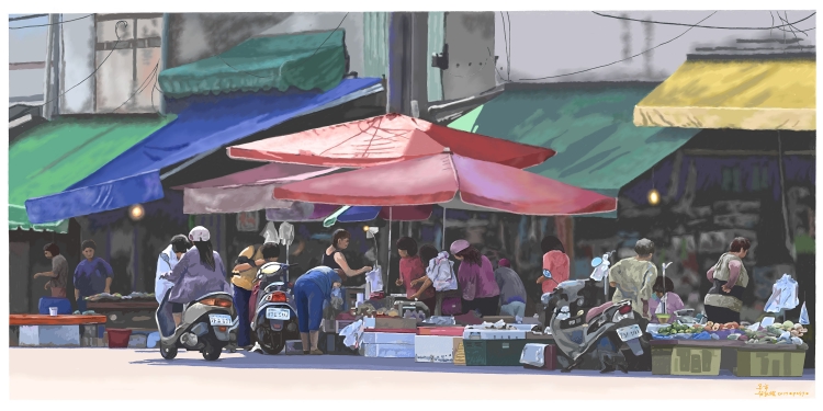 Morning market (早市) 1