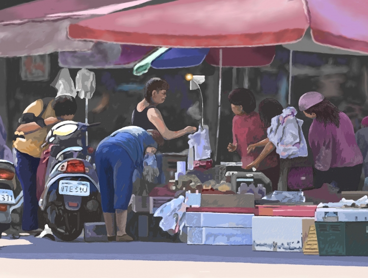 Morning market (早市) 3