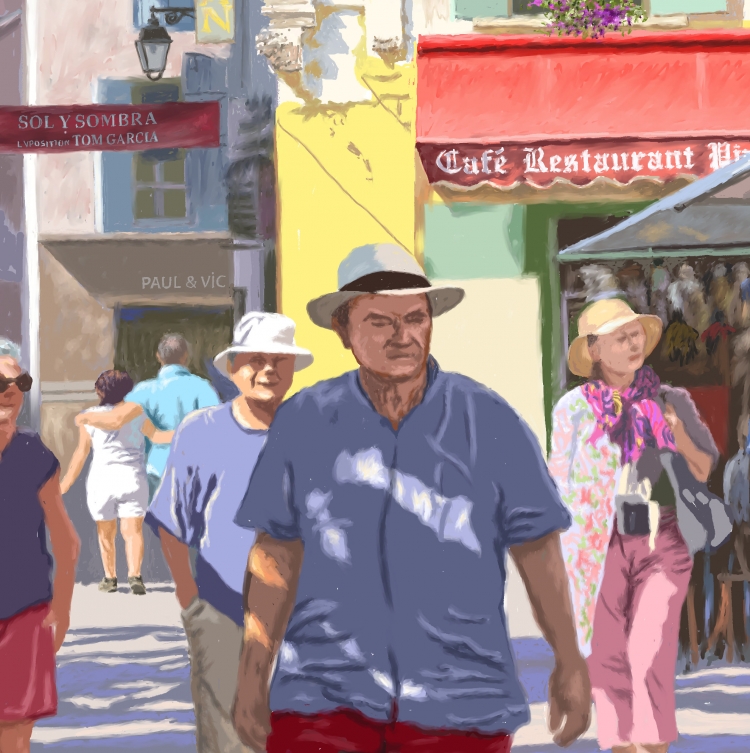 THE AMOROUS GLANCES OF SOUTHERN FRANCE -3 P-161(2014) 2