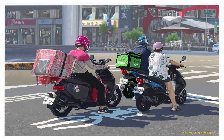 外送員 ( DELIVERY RIDER ) 1