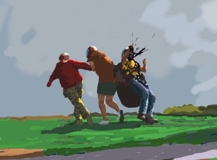 TAKING OFF-2      P-167(2014) 2