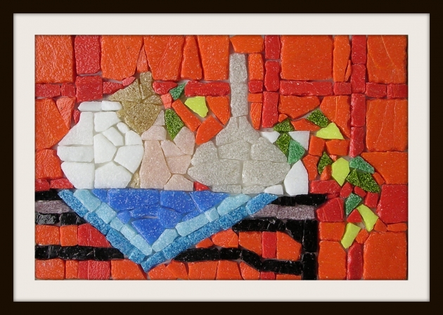 BOTTLES & BLUE TABLE TURBAN    M-14(2002) 1