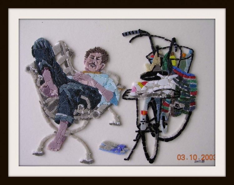 THE MIDDAY NAP OF A TRAMP   M-65(2003) 1