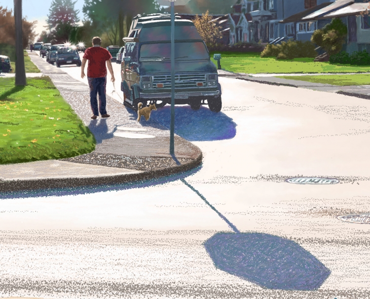 WALKING THE DOG-2    P-211(2016) 3