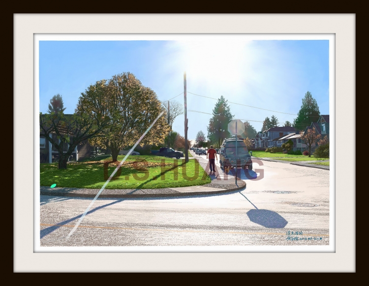 WALKING THE DOG-2    P-211(2016) 1