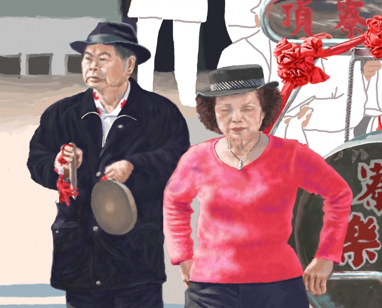 THE PERCUSSION DRUM ARRAY   (鑼鼓陣)     2017  P-237 2