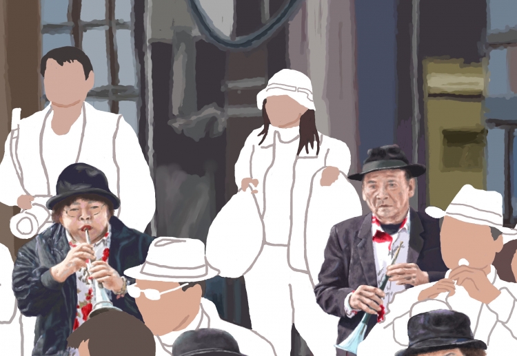 THE PERCUSSION DRUM ARRAY   (鑼鼓陣)     2017  P-237 5