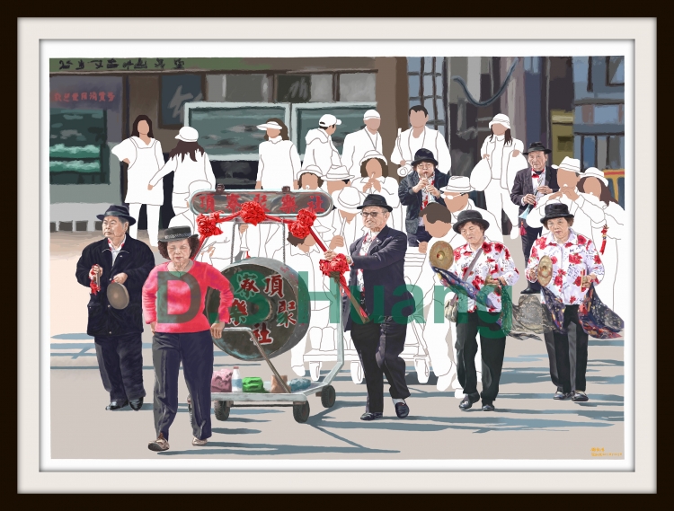 THE PERCUSSION DRUM ARRAY   (鑼鼓陣)     2017  P-237 1