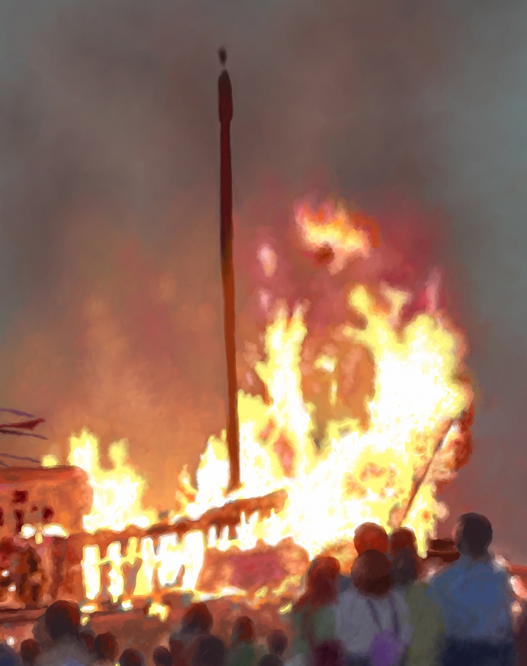 BURNING KING BOAT CEREMONY  (火燒王船) 2