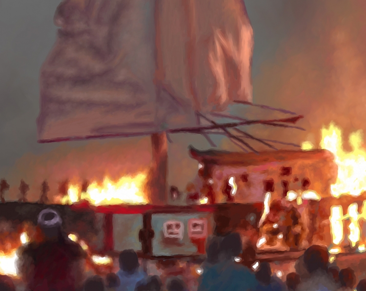 BURNING KING BOAT CEREMONY  (火燒王船) 3