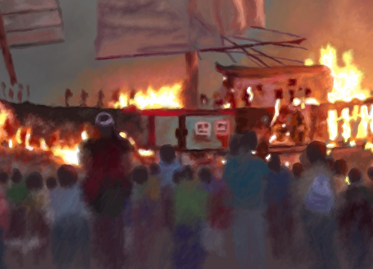 BURNING KING BOAT CEREMONY  (火燒王船) 5