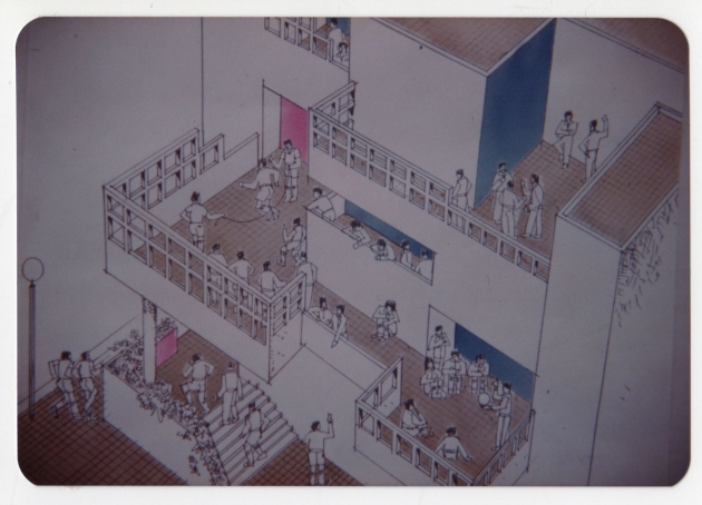 ACTIVITY CENTER OF DONG-FON JUNIOR HIGH SCHOOL   A04(1980) 3