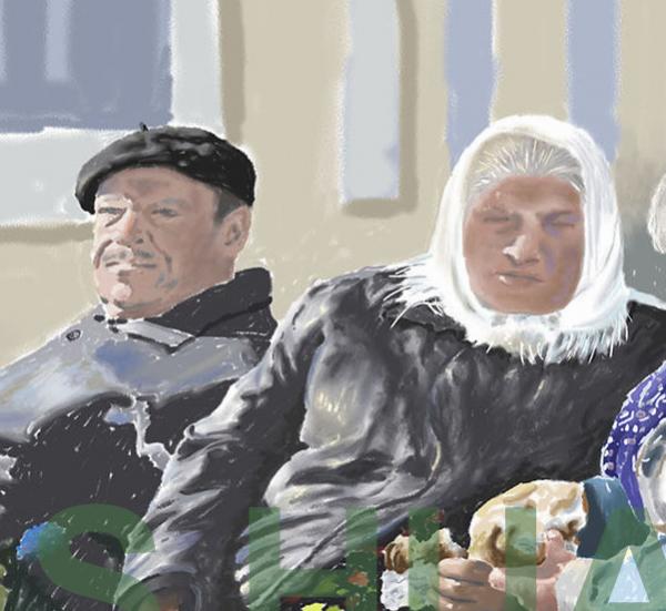 TURKISH SENIOR IN SUNBATHING   P-48(2011)