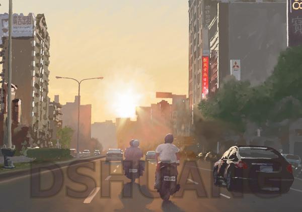 THE SUNSET OF WENSHIN RD    P-117(2013)