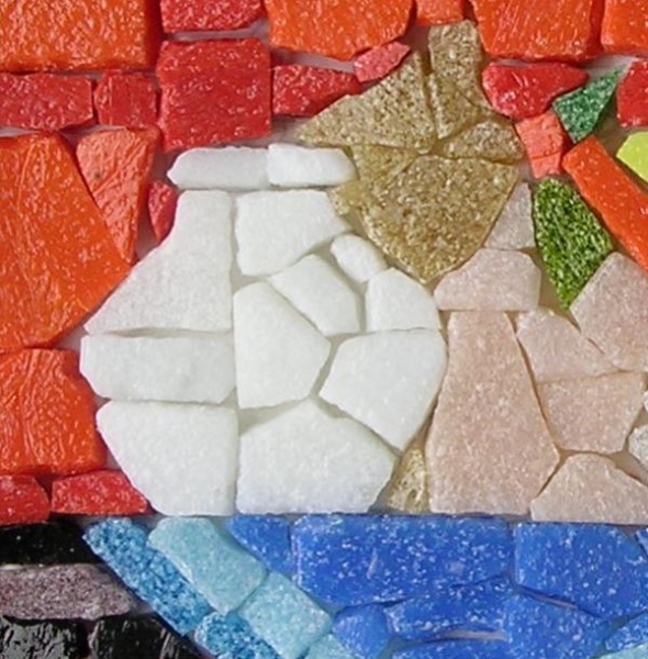 BOTTLES & BLUE TABLE TURBAN    M-14(2002)