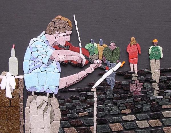 A VIOLINIST UNDER THE MOONLIGHT   M-53(2002)