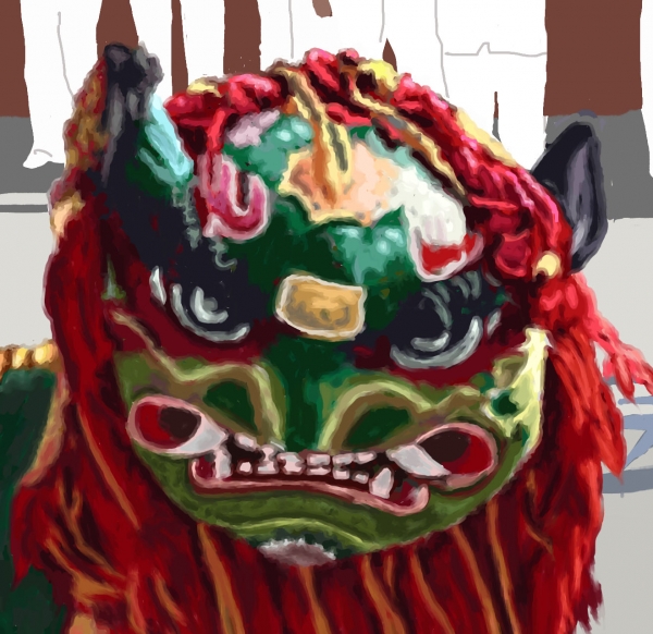 THE  LION  DANCE  (舞獅)2018  P-238