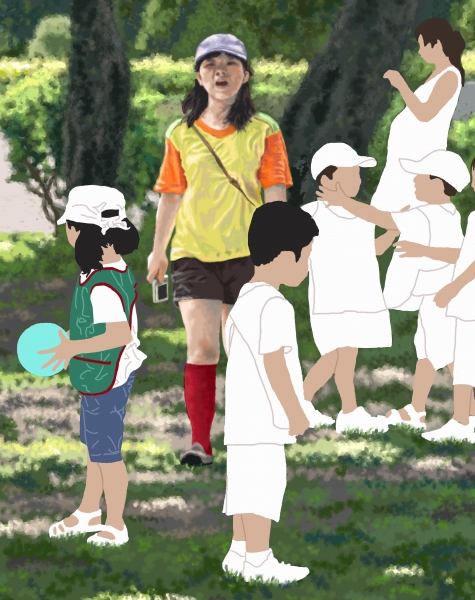 PLAYING  UNDER  THE  TREE    (2017  P-236)
